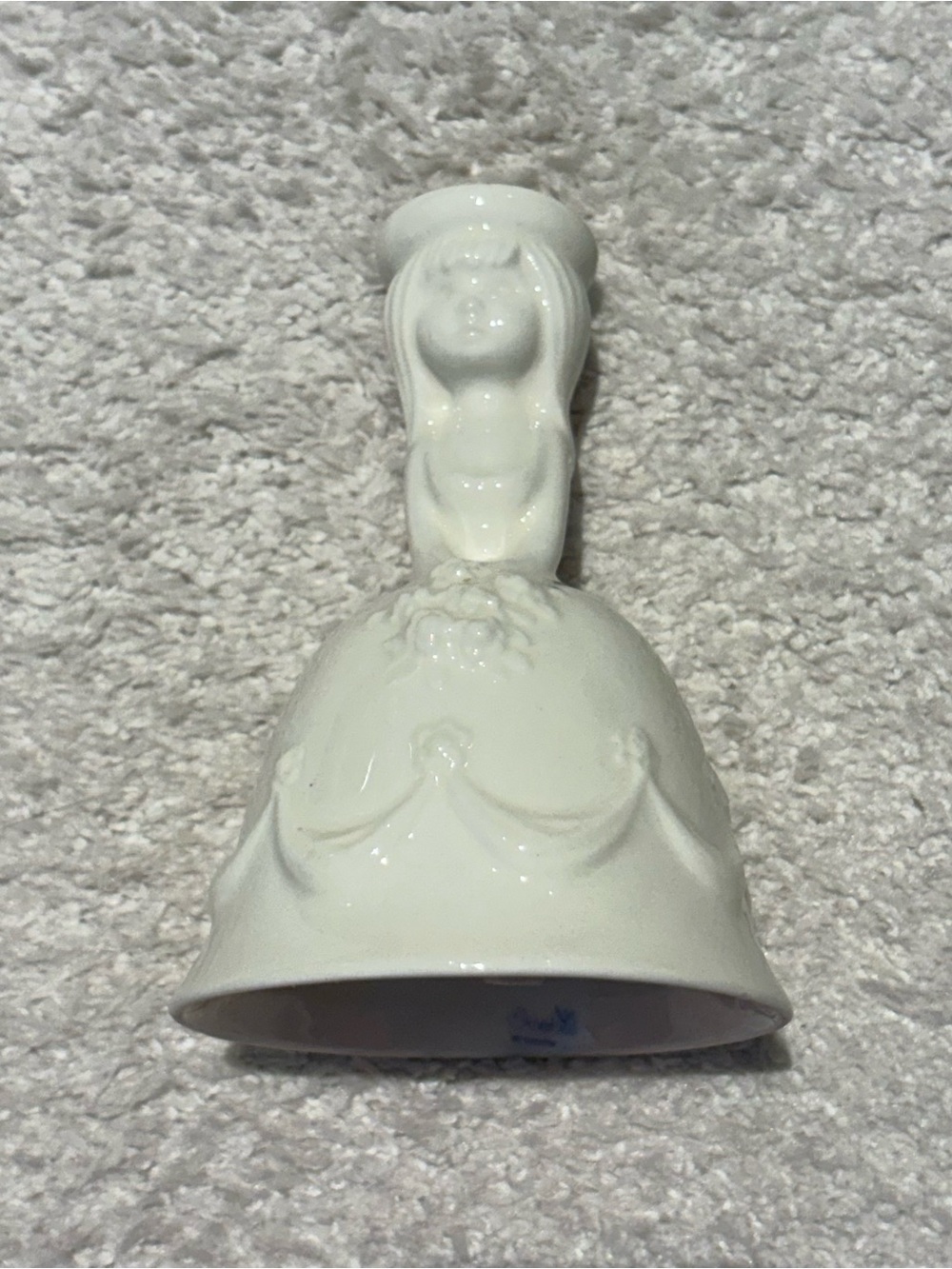 Vintage Goebel Ceramic Porcelain Decorative Little Girl Bell - W Germany